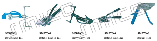 Stainless Steel straps and protection devices for LV-ABC lines