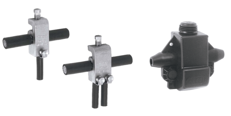PI-150 low voltage insulated piercing connectors with end
