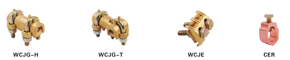 Accessoires de mise à la terre Collier de serrage de tige de terre