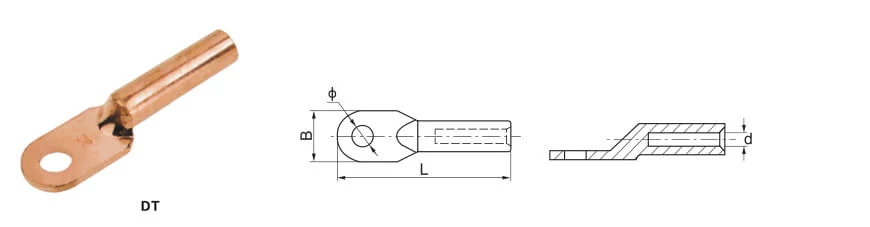 DT Copper Terminal Connector Cable lug