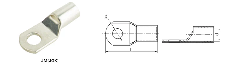 JGK Cable Lug Crimping Lugs