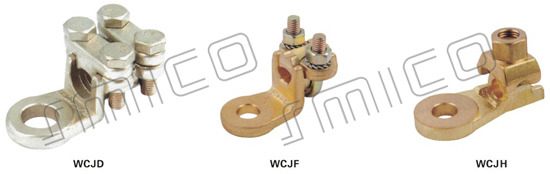 WCJD WCJF WCJH Bolted Type Cable Clip Connector with 4 bolts