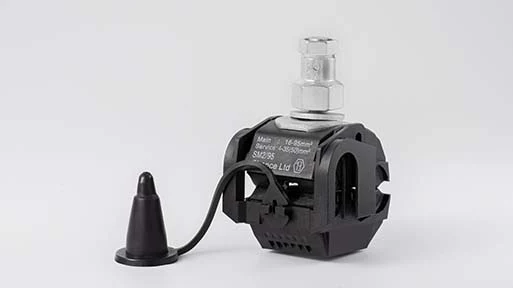 Steel straps and protection devices for LV-ABC lines