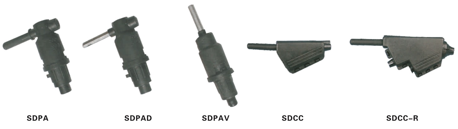 La abrazadera de perforación aislada IPC utilizó el conector del fusible de 500V 63A D02