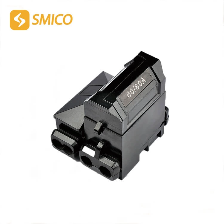 Fusible de coupure de service de maison de la bakélite 60 / 80A 1P + N basse tension