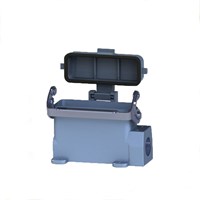 Surface mounted housings side entry Easy lock With thermo-plastic cover.