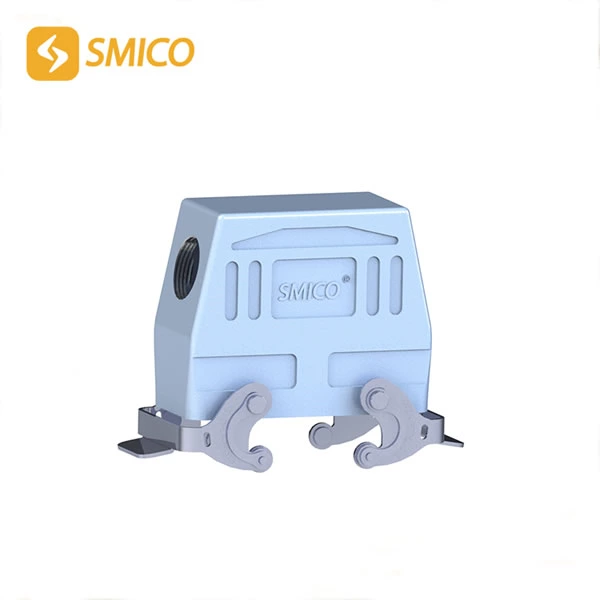 Conector rectangular de servicio pesado con cubiertas HDC