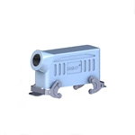 Capots de raccordement à faible construction à entrée latérale à double levier de verrouillage