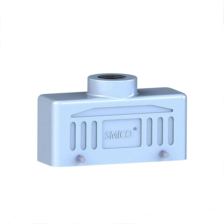 Campana industrial y carcasa para conector de cable de 24 pines