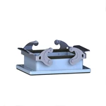 Double locking lever.Bulkhead mounted housings Easy lock