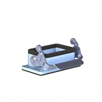 Conector multipolar Carcasas montadas en mamparo Fácil bloqueo