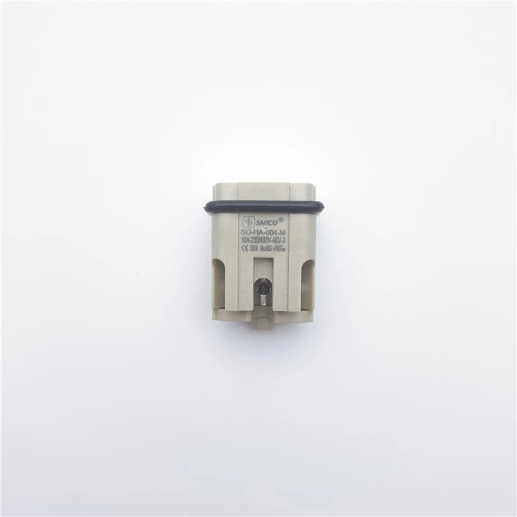 Screw Heavy Duty 4 Pin Connectors Male and Female Connectors Square connector 10A connector