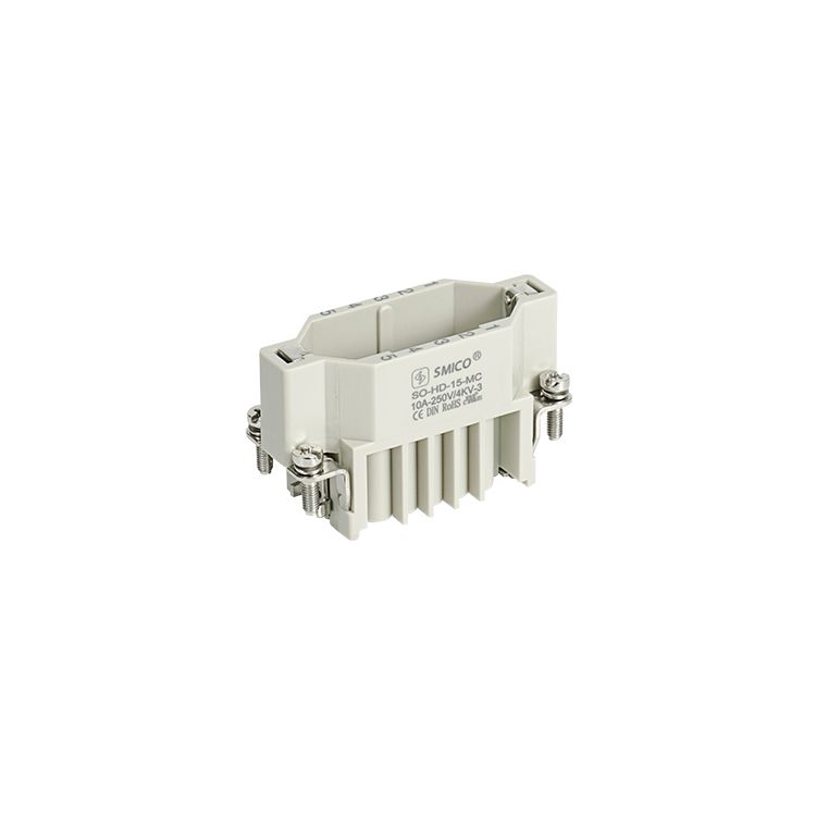 HD Series 15 Pole Heavy Duty Multi Pin Connector / 10 Amp Electrical Connectors