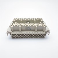 Les connecteurs électriques des véhicules à moteur HE-048 48 broches femelles insèrent l'utilisation IP65 pour robort
