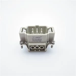 500V 6 Pin Tornillo 6 Pin Macho Conector resistente apto para máquina de moldeo por inyección