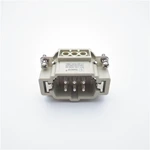 500V 6 Pin Tornillo 6 Pin Macho Conector resistente apto para máquina de moldeo por inyección