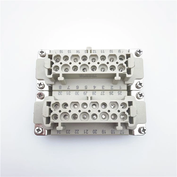 He 32B size 032 Pin female Connectors match with Han E 32 Sti S 32 Pin Cable Connector