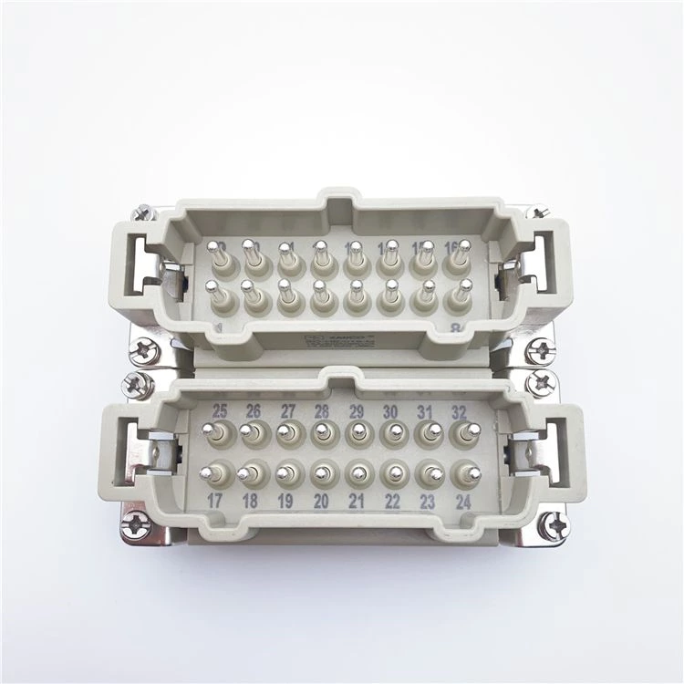 El conector terminal macho de 32 pines Similer Han E 32 Sti S 32 conector de cable pin