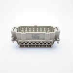 Borne à vis de connecteur industriel 16A 500V de connecteurs résistants de 16 bornes de HE 016 M