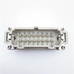 Borne à vis de connecteur industriel 16A 500V de connecteurs résistants de 16 bornes de HE 016 M