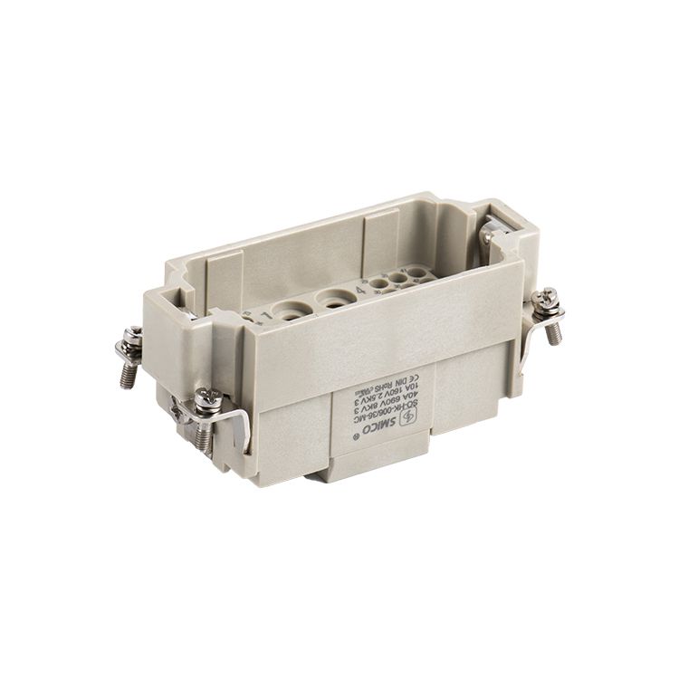 6 plus connecteur de fil résistant à 36 broches SO-HK-006/36-MC 40A / 10A avec inserts de borne à sertir 09380423001