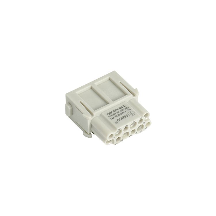 Electrical Harting Modular 12 Pin Connectors With Silver Plated Contacts