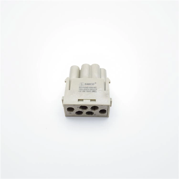 Conector eléctrico resistente de 6 pines del módulo HVME