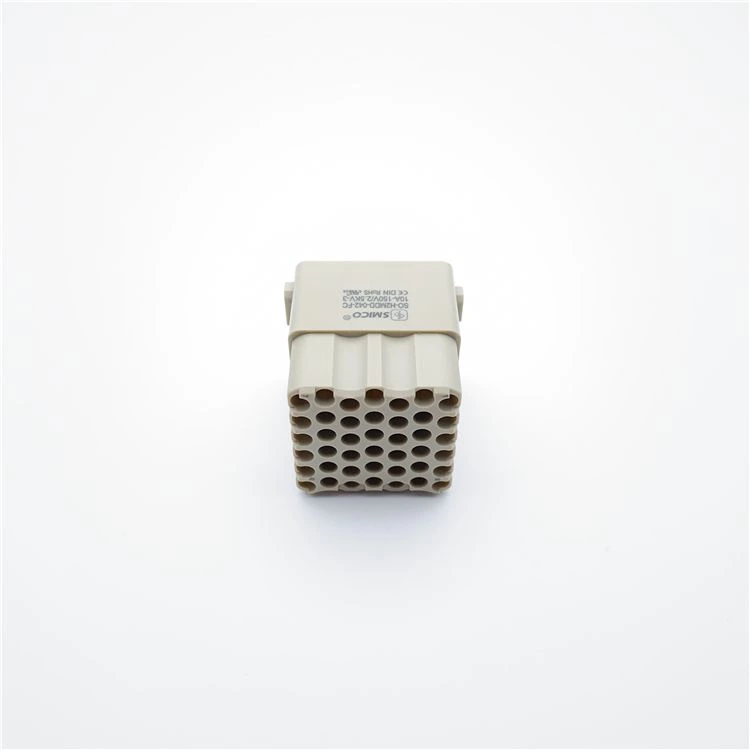 Pin de alta densidad de contacto 42 del conector eléctrico resistente de Han H2MDD