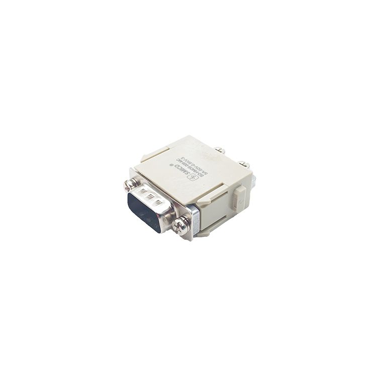 Electrical Harting Modular 9 Pin Connectors With Silver Plated Contacts