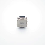 Electrical Harting Modular 9 Pin Connectors With Silver Plated Contacts