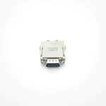 Electrical Harting Modular 9 Pin Connectors With Silver Plated Contacts