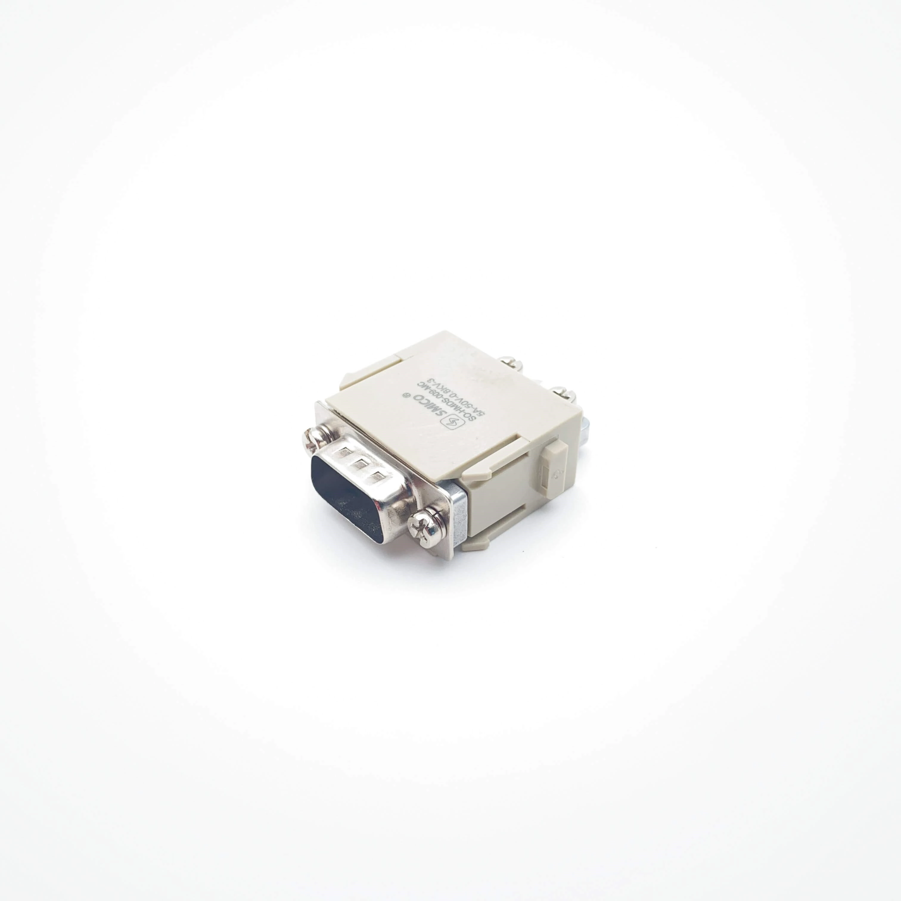 Electrical Harting Modular 9 Pin Connectors With Silver Plated Contacts