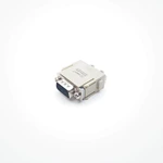 Electrical Harting Modular 9 Pin Connectors With Silver Plated Contacts