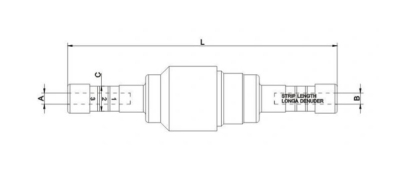 MJPF with fuse link fiber optic pre insulated cable protection sleeve electrical sleeves